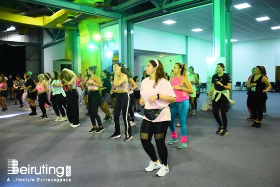 Forum de Beyrouth Beirut Suburb Social Event Breast Cancer zumbathon Event Lebanon