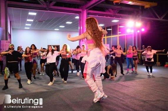 Forum de Beyrouth Beirut Suburb Social Event Breast Cancer zumbathon Event Lebanon