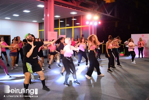 Forum de Beyrouth Beirut Suburb Social Event Breast Cancer zumbathon Event Lebanon