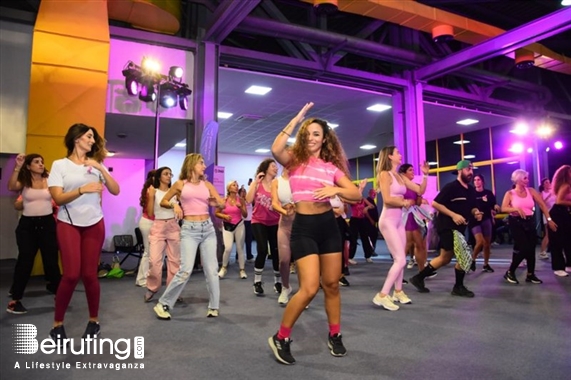 Forum de Beyrouth Beirut Suburb Social Event Breast Cancer zumbathon Event Lebanon