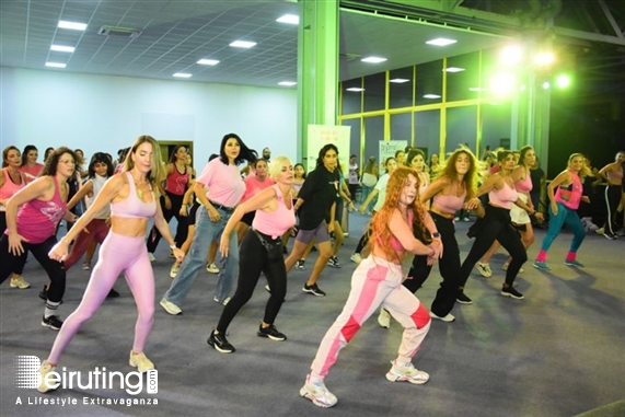 Forum de Beyrouth Beirut Suburb Social Event Breast Cancer zumbathon Event Lebanon