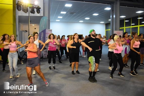 Forum de Beyrouth Beirut Suburb Social Event Breast Cancer zumbathon Event Lebanon