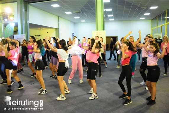 Forum de Beyrouth Beirut Suburb Social Event Breast Cancer zumbathon Event Lebanon