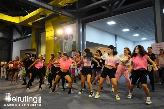 Forum de Beyrouth Beirut Suburb Social Event Breast Cancer zumbathon Event Lebanon