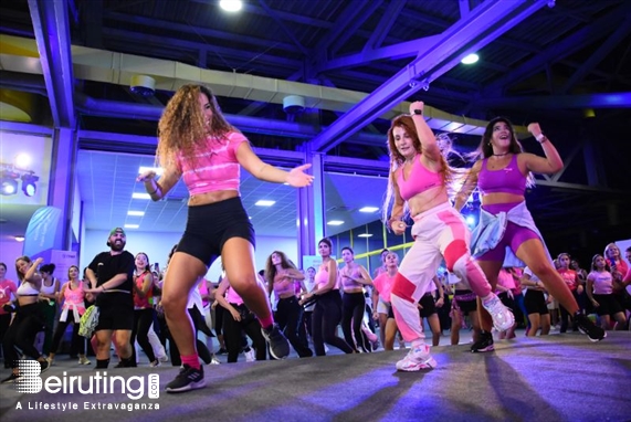 Forum de Beyrouth Beirut Suburb Social Event Breast Cancer zumbathon Event Lebanon