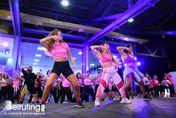 Forum de Beyrouth Beirut Suburb Social Event Breast Cancer zumbathon Event Lebanon