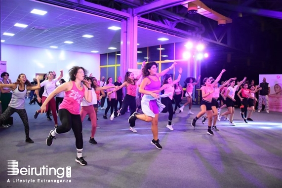 Forum de Beyrouth Beirut Suburb Social Event Breast Cancer zumbathon Event Lebanon