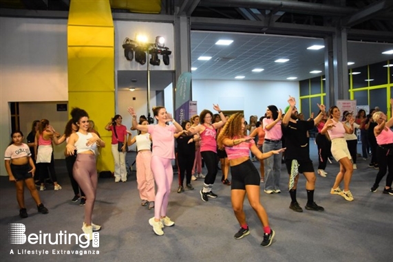 Forum de Beyrouth Beirut Suburb Social Event Breast Cancer zumbathon Event Lebanon