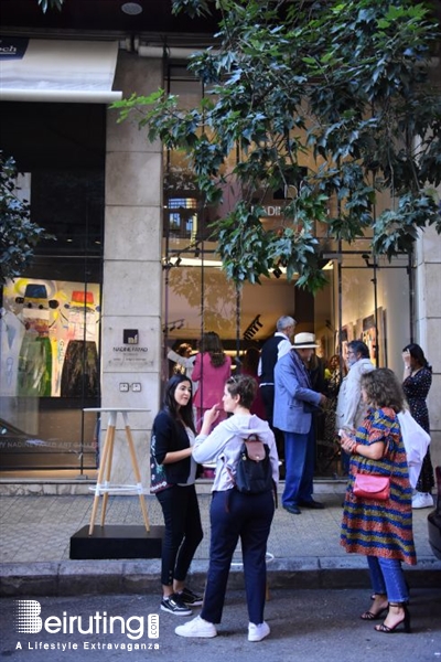Social Event Raouf Rifai harmonizing colors exhibition Lebanon