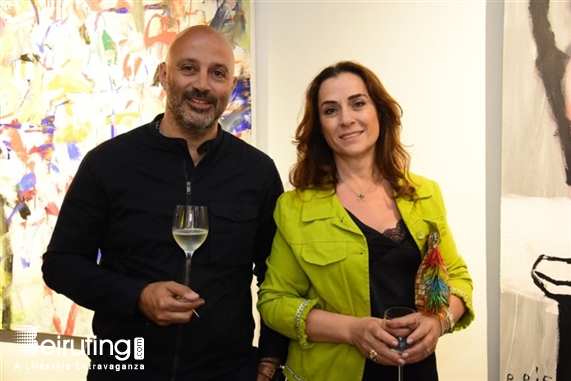 Social Event Raouf Rifai harmonizing colors exhibition Lebanon