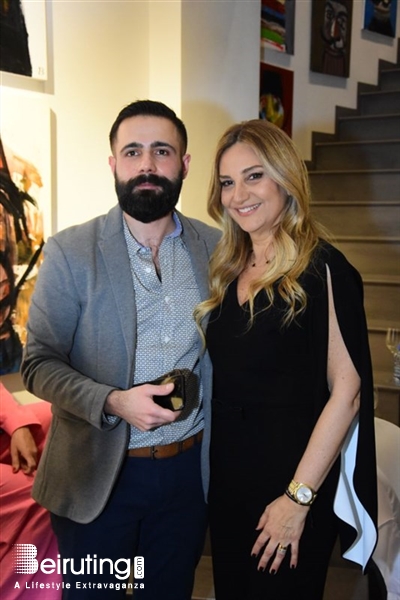 Social Event Raouf Rifai harmonizing colors exhibition Lebanon