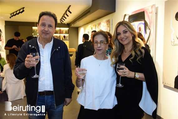 Social Event Raouf Rifai harmonizing colors exhibition Lebanon