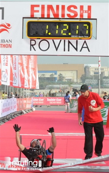 Activities Beirut Suburb Social Event Beirut Marathon 2013 Lebanon