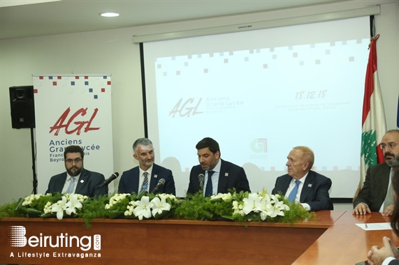 Activities Beirut Suburb Social Event Launching of les Anciens Grand Lycée AGL Lebanon