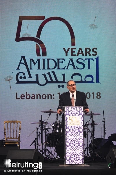 Activities Beirut Suburb Social Event AMIDEAST Lebanon celebrates its 50th anniversary  Lebanon