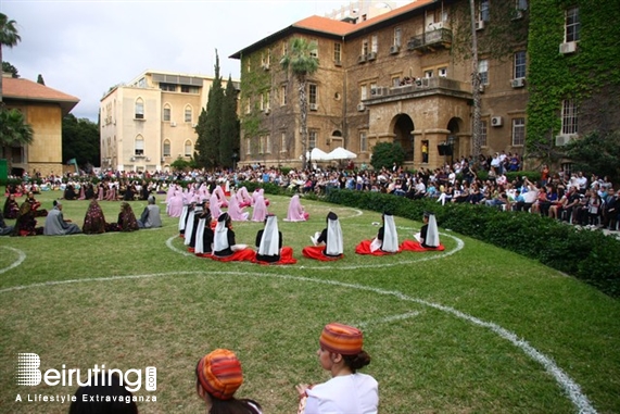 American University of Beirut Beirut-Hamra University Event AUB Folk Dance Festival Lebanon