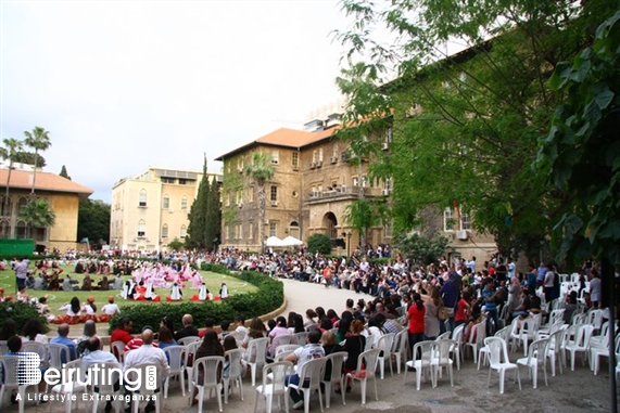 American University of Beirut Beirut-Hamra University Event AUB Folk Dance Festival Lebanon