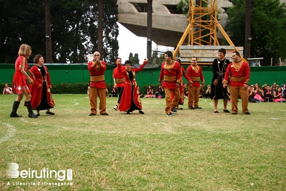 American University of Beirut Beirut-Hamra University Event AUB Folk Dance Festival Lebanon