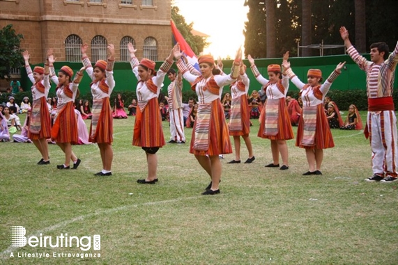 American University of Beirut Beirut-Hamra University Event AUB Folk Dance Festival Lebanon