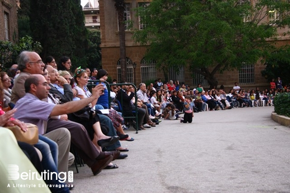 American University of Beirut Beirut-Hamra University Event AUB Folk Dance Festival Lebanon