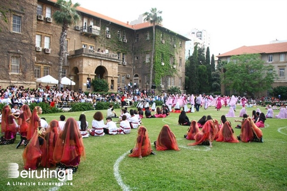 American University of Beirut Beirut-Hamra University Event AUB Folk Dance Festival Lebanon