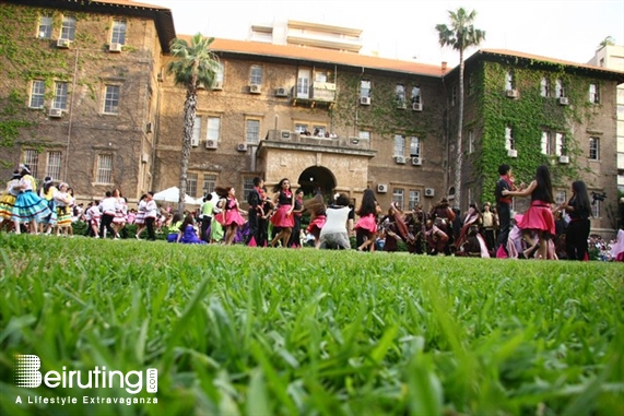 American University of Beirut Beirut-Hamra University Event AUB Folk Dance Festival Lebanon