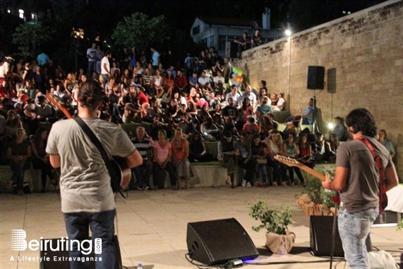 American University of Beirut Beirut-Hamra University Event AUB Stock The Wood Concert Lebanon