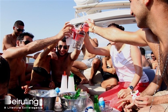 La Marina Dbayeh Beach Party Absolut Vodka Boat Journey Lebanon