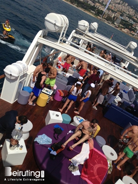 La Marina Dbayeh Beach Party Absolut Vodka Boat Journey Lebanon