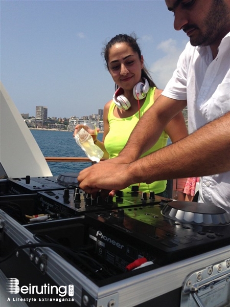 La Marina Dbayeh Beach Party Absolut Vodka Boat Journey Lebanon