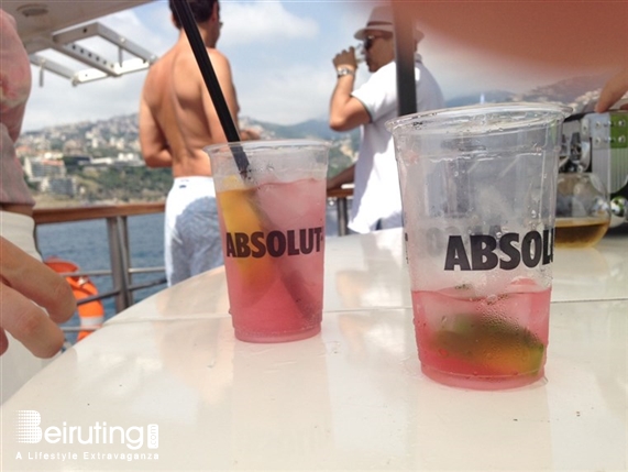 La Marina Dbayeh Beach Party Absolut Vodka Boat Journey Lebanon