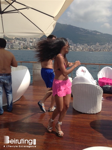 La Marina Dbayeh Beach Party Absolut Vodka Boat Journey Lebanon