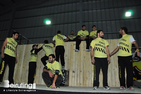 Activities Beirut Suburb Social Event Opening of Adrenaline Free Run Academy Lebanon