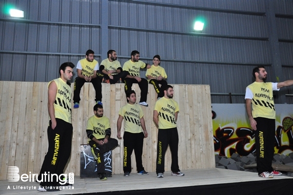 Activities Beirut Suburb Social Event Opening of Adrenaline Free Run Academy Lebanon