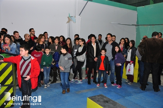 Activities Beirut Suburb Social Event Opening of Adrenaline Free Run Academy Lebanon