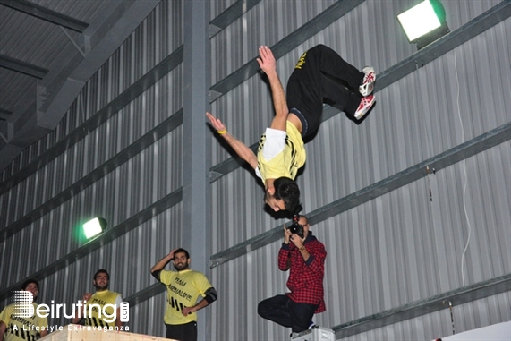 Activities Beirut Suburb Social Event Opening of Adrenaline Free Run Academy Lebanon