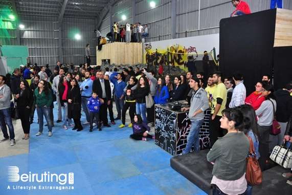 Activities Beirut Suburb Social Event Opening of Adrenaline Free Run Academy Lebanon