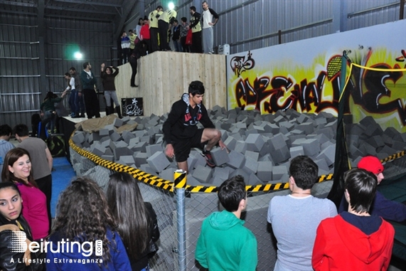 Activities Beirut Suburb Social Event Opening of Adrenaline Free Run Academy Lebanon