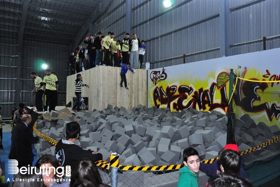 Activities Beirut Suburb Social Event Opening of Adrenaline Free Run Academy Lebanon