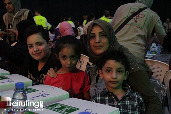 Biel Beirut-Downtown Social Event Ajialouna Iftar for 2000 orphans Lebanon