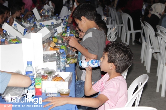 Biel Beirut-Downtown Social Event Ajialouna Iftar for 2000 orphans Lebanon