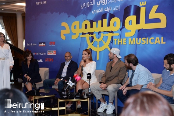 Social Event Anything Goes Bel Arabi Press Conference Lebanon