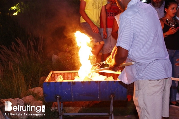 Arnaoon Village Batroun Outdoor Eid El Sayde Night Lebanon