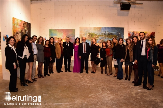 Le Yacht Club  Beirut-Downtown Exhibition Art Can Heal Exhibition Lebanon