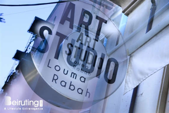 Activities Beirut Suburb Exhibition Opening of Louma Rabah Art Studio Lebanon