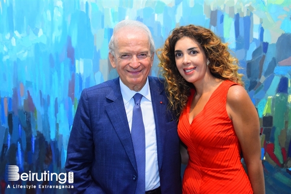 Activities Beirut Suburb Exhibition Opening of Louma Rabah Art Studio Lebanon