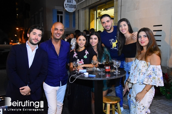 Activities Beirut Suburb Exhibition Opening of Louma Rabah Art Studio Lebanon