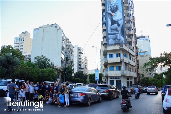 Activities Beirut Suburb Outdoor New Mural Unveiling by Art of Change Lebanon