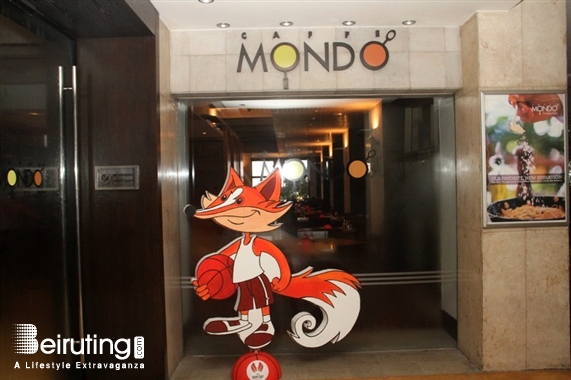 Mondo-Phoenicia Beirut-Downtown Social Event FIBA Asia Cup at Caffe Mondo Lebanon