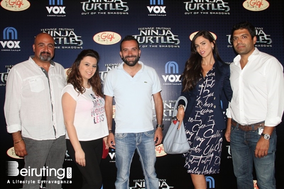 City Centre Beirut Beirut Suburb Social Event Avant Premiere of Teenage Mutant Ninja Turtles 2 Lebanon